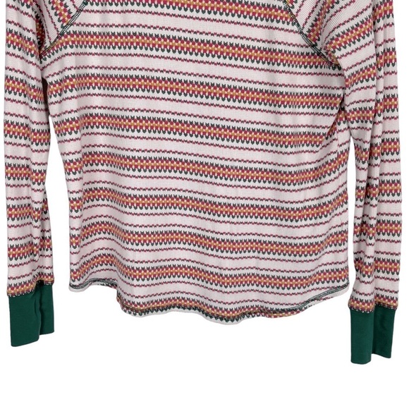 VICTORIA'S SECRET THERMAL FIRESIDE JANE HOLIDAY MATCHING LONG JOHN PAJAMA PJ SET - Picture 8 of 14